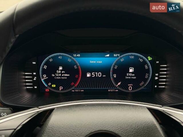 Сірий Шкода Kodiaq, об'ємом двигуна 1.98 л та пробігом 87 тис. км за 42000 $, фото 59 на Automoto.ua