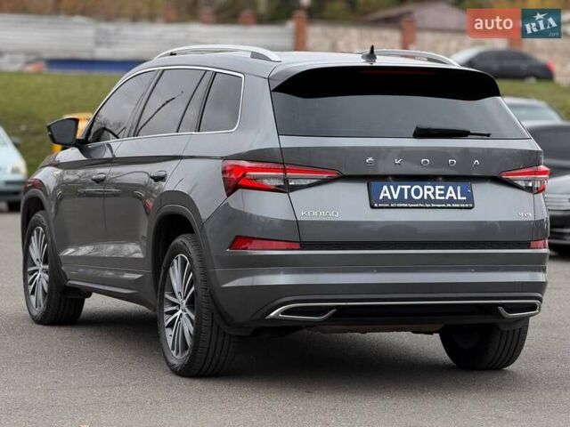 Сірий Шкода Kodiaq, об'ємом двигуна 1.98 л та пробігом 87 тис. км за 42000 $, фото 24 на Automoto.ua