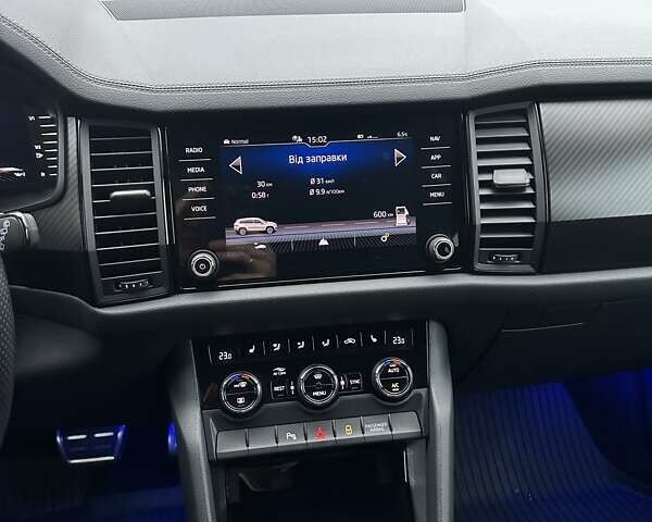 Серый Шкода Kodiaq, объемом двигателя 1.98 л и пробегом 159 тыс. км за 34300 $, фото 12 на Automoto.ua