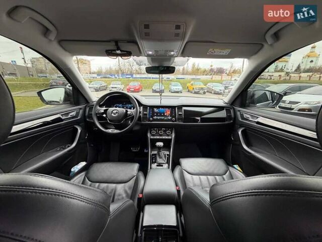 Сірий Шкода Kodiaq, об'ємом двигуна 1.98 л та пробігом 87 тис. км за 42000 $, фото 52 на Automoto.ua