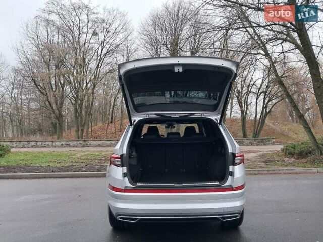 Серый Шкода Kodiaq, объемом двигателя 1.97 л и пробегом 21 тыс. км за 45400 $, фото 15 на Automoto.ua