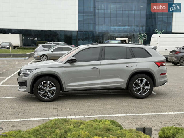 Серый Шкода Kodiaq, объемом двигателя 1.97 л и пробегом 46 тыс. км за 45000 $, фото 11 на Automoto.ua