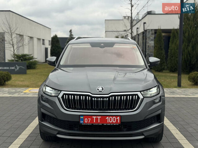 Серый Шкода Kodiaq, объемом двигателя 1.97 л и пробегом 184 тыс. км за 34999 $, фото 1 на Automoto.ua