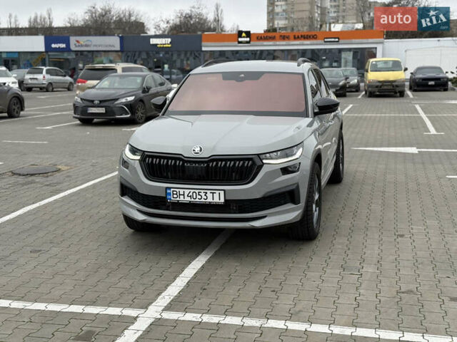 Серый Шкода Kodiaq, объемом двигателя 1.97 л и пробегом 46 тыс. км за 45000 $, фото 2 на Automoto.ua