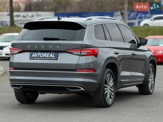 Сірий Шкода Kodiaq, об'ємом двигуна 1.98 л та пробігом 87 тис. км за 42000 $, фото 22 на Automoto.ua