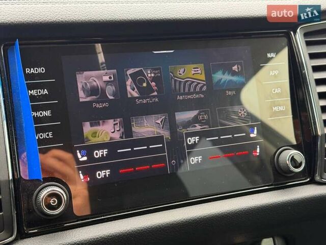 Сірий Шкода Kodiaq, об'ємом двигуна 1.98 л та пробігом 87 тис. км за 42000 $, фото 74 на Automoto.ua