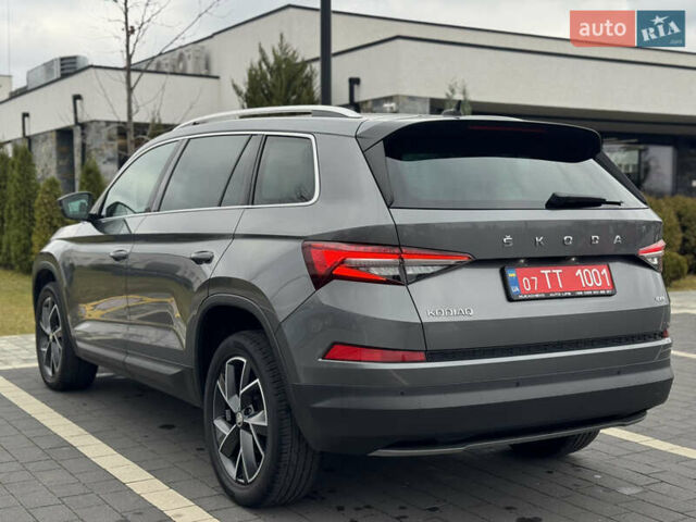 Серый Шкода Kodiaq, объемом двигателя 1.97 л и пробегом 184 тыс. км за 34999 $, фото 7 на Automoto.ua