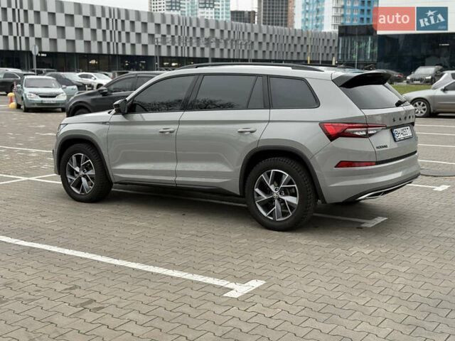 Серый Шкода Kodiaq, объемом двигателя 1.97 л и пробегом 46 тыс. км за 45000 $, фото 10 на Automoto.ua
