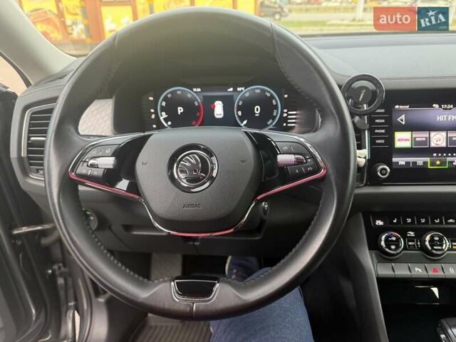 Сірий Шкода Kodiaq, об'ємом двигуна 1.98 л та пробігом 75 тис. км за 37000 $, фото 20 на Automoto.ua