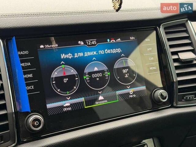 Сірий Шкода Kodiaq, об'ємом двигуна 1.98 л та пробігом 87 тис. км за 42000 $, фото 72 на Automoto.ua