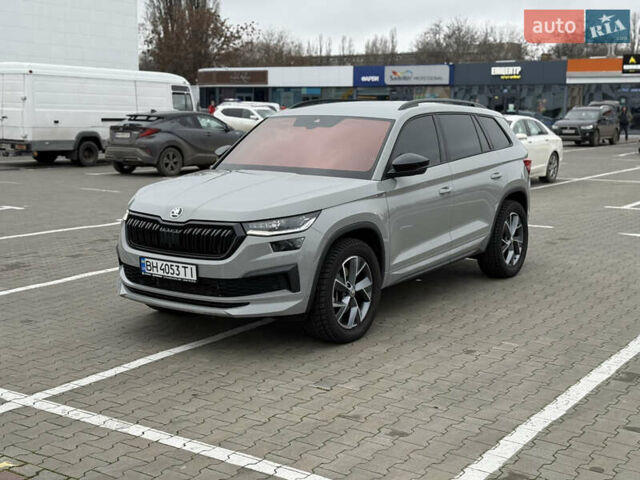 Серый Шкода Kodiaq, объемом двигателя 1.97 л и пробегом 46 тыс. км за 45000 $, фото 1 на Automoto.ua