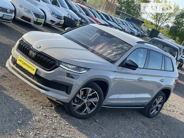 Серый Шкода Kodiaq, объемом двигателя 2 л и пробегом 21 тыс. км за 46990 $, фото 15 на Automoto.ua