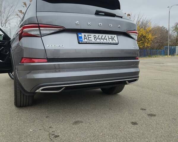 Сірий Шкода Kodiaq, об'ємом двигуна 1.98 л та пробігом 88 тис. км за 41700 $, фото 57 на Automoto.ua