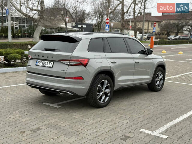 Серый Шкода Kodiaq, объемом двигателя 1.97 л и пробегом 46 тыс. км за 45000 $, фото 6 на Automoto.ua
