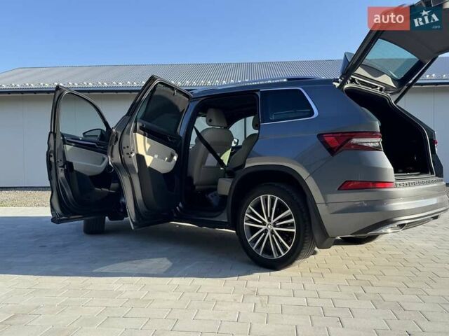 Серый Шкода Kodiaq, объемом двигателя 1.97 л и пробегом 73 тыс. км за 46666 $, фото 10 на Automoto.ua