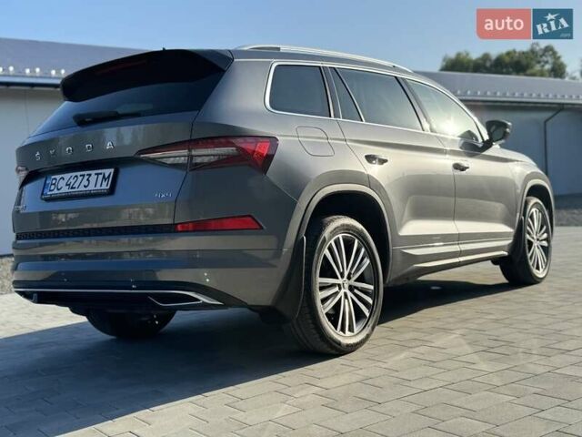 Серый Шкода Kodiaq, объемом двигателя 1.97 л и пробегом 73 тыс. км за 46666 $, фото 6 на Automoto.ua