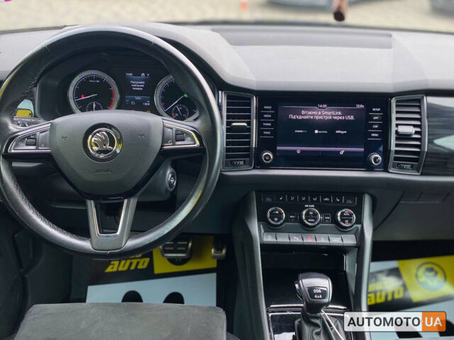 Синий Шкода Kodiaq, объемом двигателя 2 л и пробегом 132 тыс. км за 27900 $, фото 14 на Automoto.ua