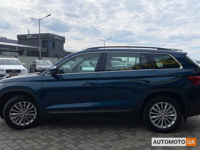 Синий Шкода Kodiaq, объемом двигателя 2 л и пробегом 132 тыс. км за 27900 $, фото 3 на Automoto.ua
