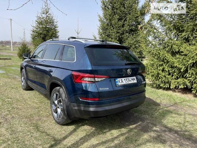 Синій Шкода Kodiaq, об'ємом двигуна 1.97 л та пробігом 220 тис. км за 28100 $, фото 7 на Automoto.ua