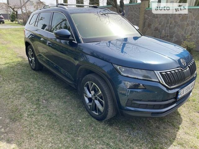 Синий Шкода Kodiaq, объемом двигателя 1.97 л и пробегом 220 тыс. км за 28900 $, фото 9 на Automoto.ua