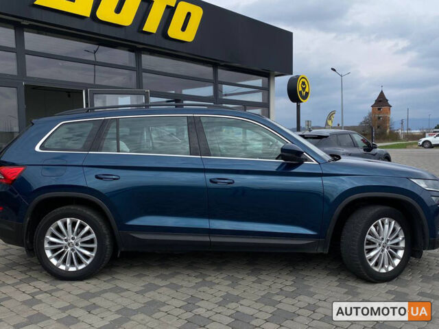 Синий Шкода Kodiaq, объемом двигателя 2 л и пробегом 132 тыс. км за 27900 $, фото 7 на Automoto.ua