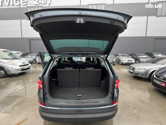 Синий Шкода Kodiaq, объемом двигателя 2 л и пробегом 335 тыс. км за 24990 $, фото 16 на Automoto.ua