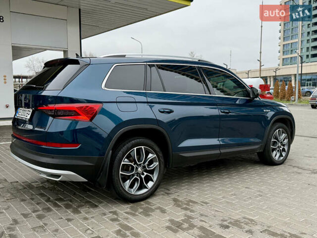 Синий Шкода Kodiaq, объемом двигателя 1.97 л и пробегом 105 тыс. км за 33999 $, фото 4 на Automoto.ua