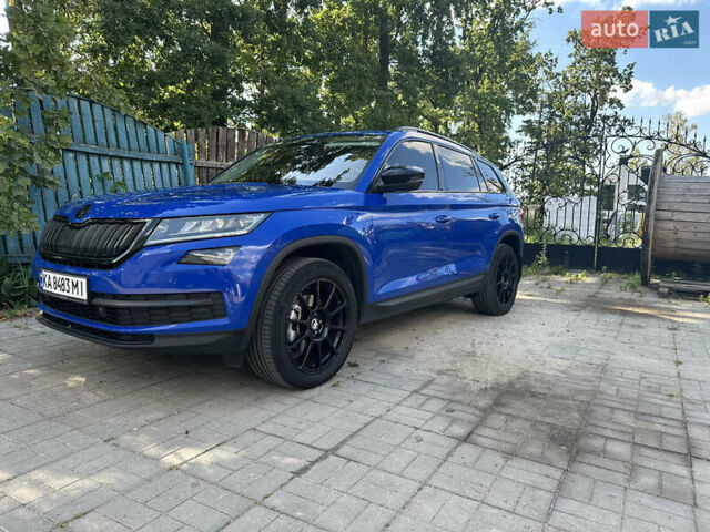 Синий Шкода Kodiaq, объемом двигателя 1.97 л и пробегом 187 тыс. км за 27999 $, фото 17 на Automoto.ua