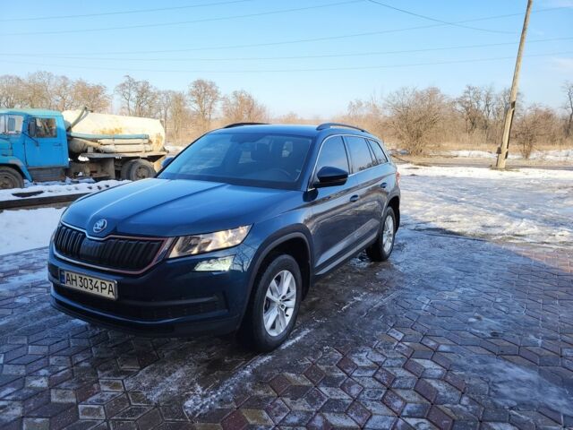 Синий Шкода Kodiaq, объемом двигателя 2 л и пробегом 120 тыс. км за 27000 $, фото 1 на Automoto.ua