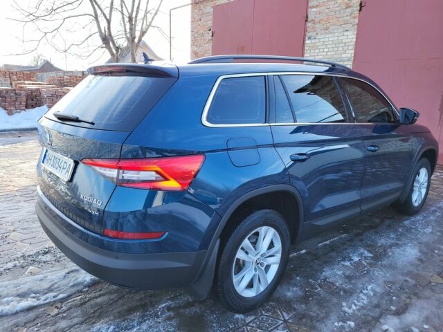 Синий Шкода Kodiaq, объемом двигателя 2 л и пробегом 120 тыс. км за 27000 $, фото 4 на Automoto.ua