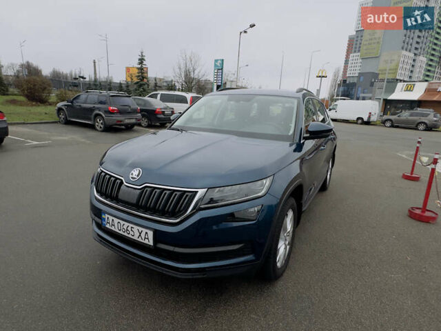 Синий Шкода Kodiaq, объемом двигателя 1.98 л и пробегом 32 тыс. км за 28800 $, фото 12 на Automoto.ua