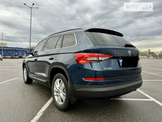 Синий Шкода Kodiaq, объемом двигателя 2 л и пробегом 162 тыс. км за 23499 $, фото 7 на Automoto.ua