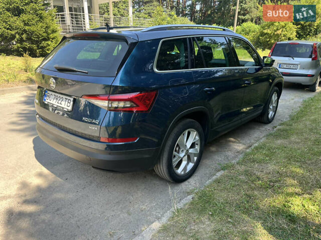 Синий Шкода Kodiaq, объемом двигателя 1.97 л и пробегом 159 тыс. км за 30500 $, фото 8 на Automoto.ua