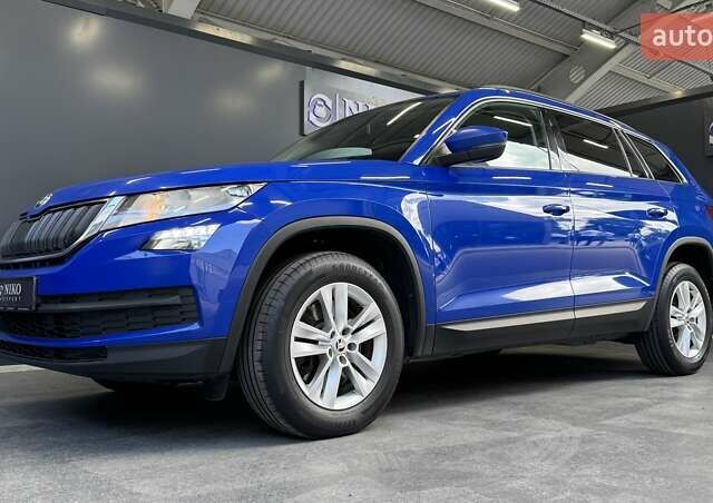Шкода Kodiaq 2018 у Києві на Automoto.ua Синій Шкода Kodiaq, об'ємом двигуна 2 л та пробігом 200 тис. км за 23700 $, фото 5 на Automoto.ua