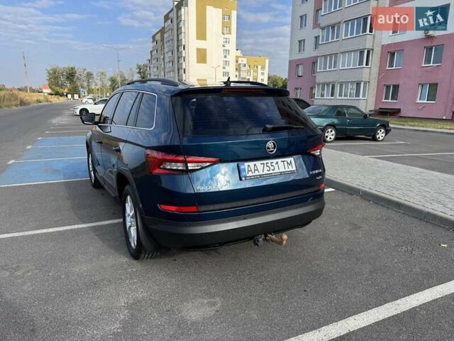 Синий Шкода Kodiaq, объемом двигателя 1.98 л и пробегом 206 тыс. км за 21900 $, фото 7 на Automoto.ua