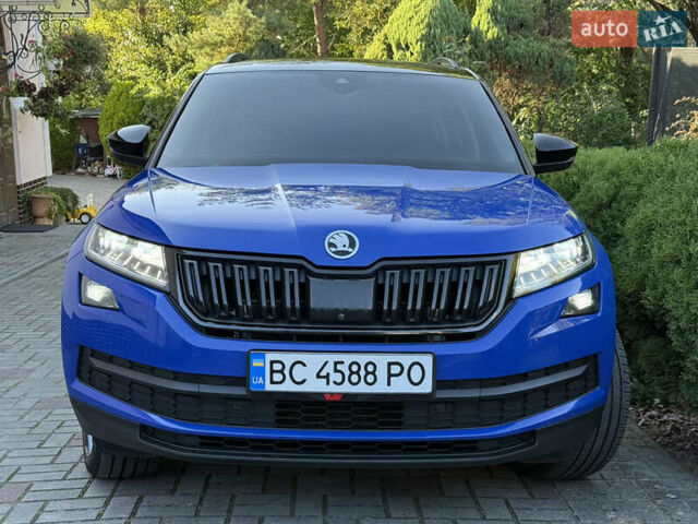 Синий Шкода Kodiaq, объемом двигателя 1.97 л и пробегом 236 тыс. км за 23950 $, фото 24 на Automoto.ua