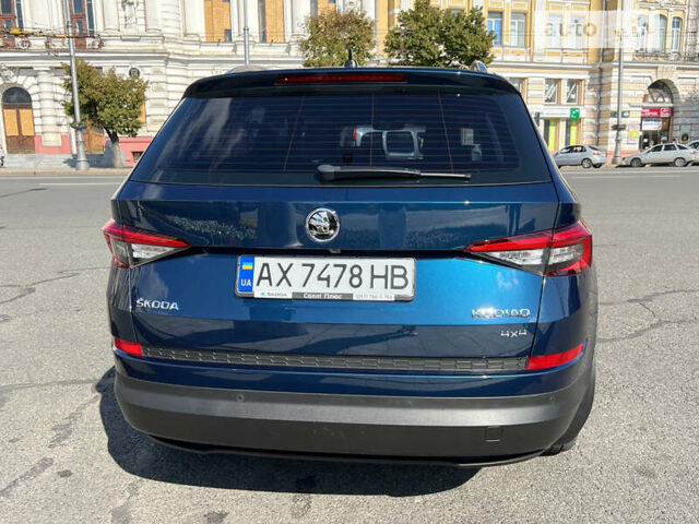 Синий Шкода Kodiaq, объемом двигателя 2 л и пробегом 115 тыс. км за 28700 $, фото 9 на Automoto.ua