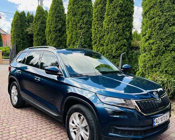 Синий Шкода Kodiaq, объемом двигателя 1.98 л и пробегом 130 тыс. км за 25000 $, фото 9 на Automoto.ua