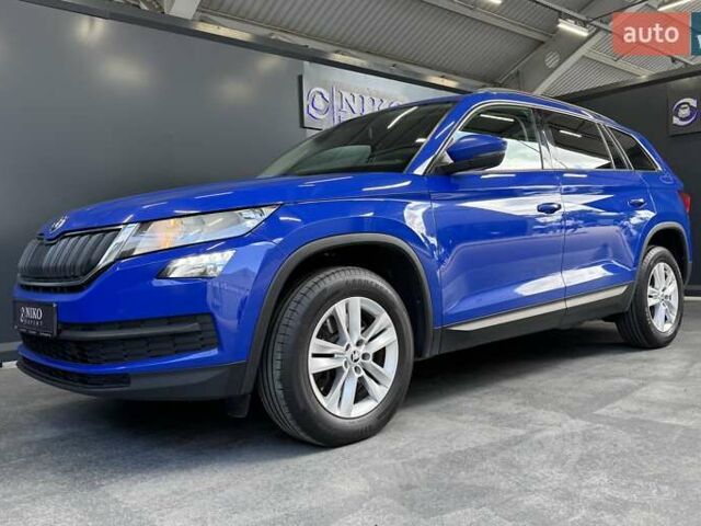 Шкода Kodiaq 2018 у Києві на Automoto.ua Синій Шкода Kodiaq, об'ємом двигуна 2 л та пробігом 200 тис. км за 23700 $, фото 7 на Automoto.ua
