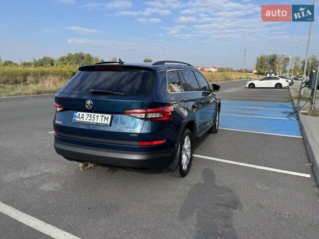 Синий Шкода Kodiaq, объемом двигателя 1.98 л и пробегом 206 тыс. км за 21900 $, фото 6 на Automoto.ua