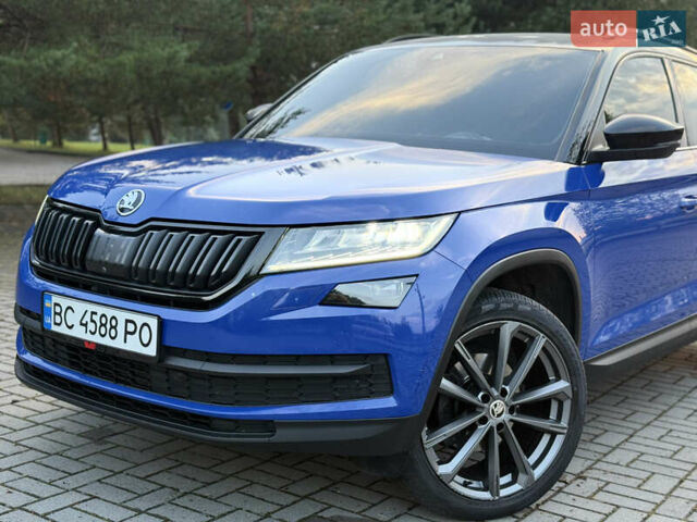 Синій Шкода Kodiaq, об'ємом двигуна 1.97 л та пробігом 231 тис. км за 26499 $, фото 12 на Automoto.ua