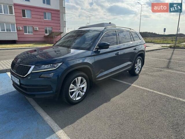 Синий Шкода Kodiaq, объемом двигателя 1.98 л и пробегом 206 тыс. км за 21900 $, фото 1 на Automoto.ua