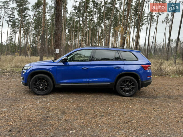 Синий Шкода Kodiaq, объемом двигателя 1.97 л и пробегом 187 тыс. км за 27999 $, фото 2 на Automoto.ua
