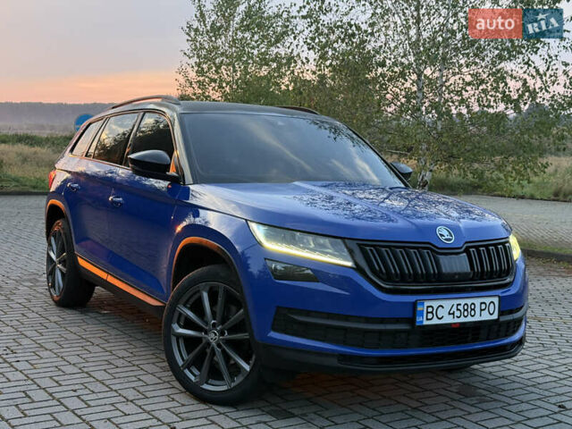 Синій Шкода Kodiaq, об'ємом двигуна 1.97 л та пробігом 231 тис. км за 26499 $, фото 6 на Automoto.ua