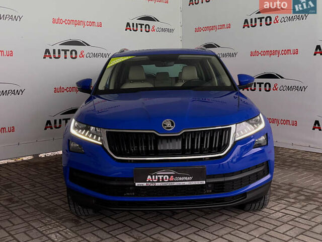 Синий Шкода Kodiaq, объемом двигателя 1.97 л и пробегом 173 тыс. км за 29950 $, фото 1 на Automoto.ua