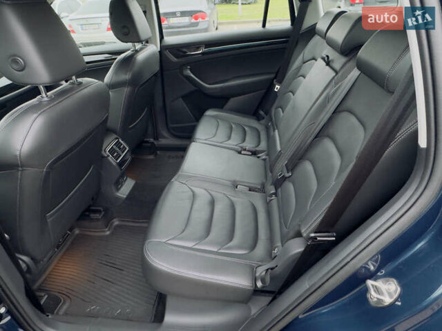 Синий Шкода Kodiaq, объемом двигателя 1.98 л и пробегом 32 тыс. км за 28800 $, фото 23 на Automoto.ua