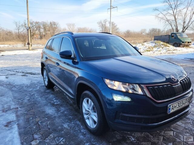 Синий Шкода Kodiaq, объемом двигателя 2 л и пробегом 120 тыс. км за 27000 $, фото 2 на Automoto.ua