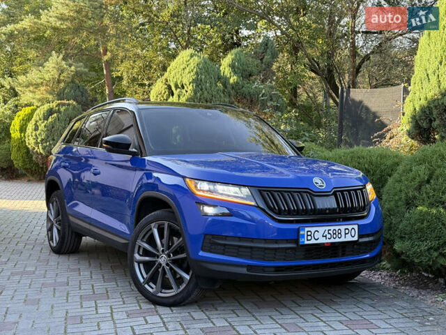 Синій Шкода Kodiaq, об'ємом двигуна 1.97 л та пробігом 231 тис. км за 24950 $, фото 1 на Automoto.ua