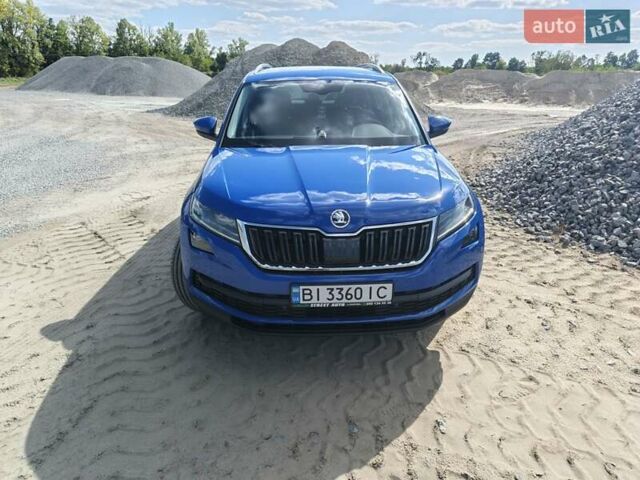 Синий Шкода Kodiaq, объемом двигателя 1.97 л и пробегом 277 тыс. км за 23000 $, фото 6 на Automoto.ua