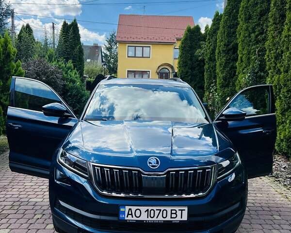 Синий Шкода Kodiaq, объемом двигателя 1.98 л и пробегом 130 тыс. км за 25000 $, фото 7 на Automoto.ua